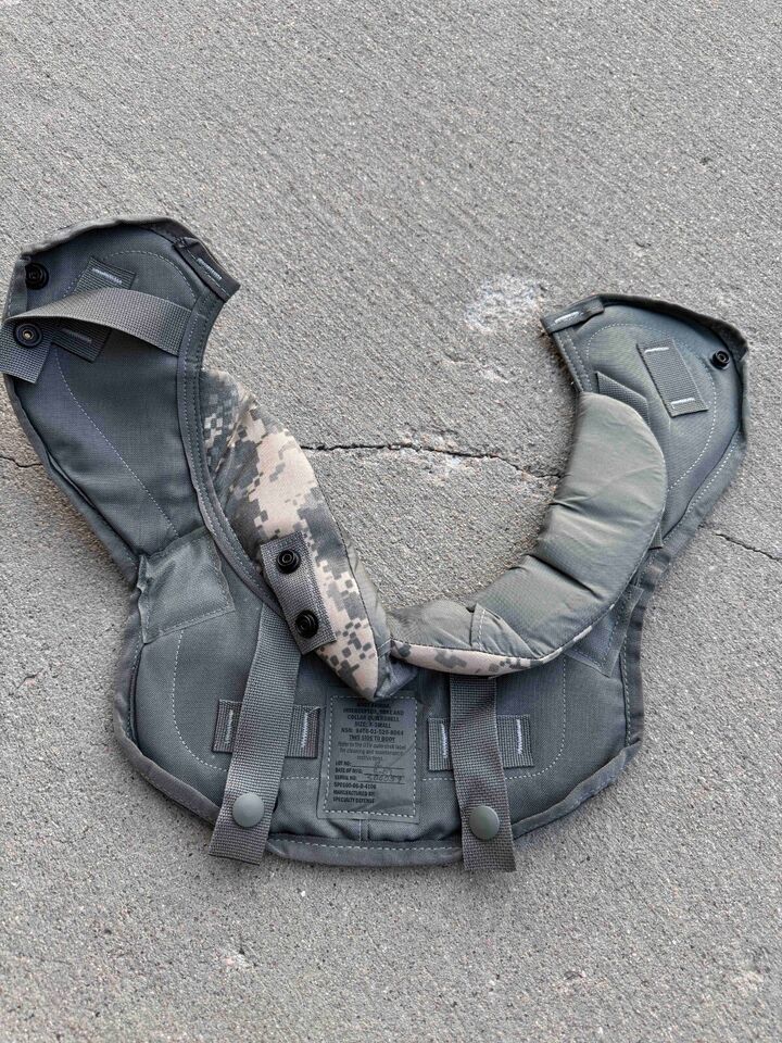 GENUINE USGI ACU DIGITAL YOKE AND COLLAR PROTECTOR WITH INSERTS  - SIZE ... - $42.08