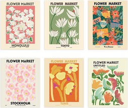 8 X 10 Inch Flower Market Poster Set Of 6 Unframed Matisse Art Prints, Flower). - £23.97 GBP