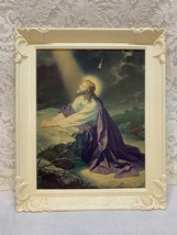 Picture of Jesus Plastic White Frame - $8.05
