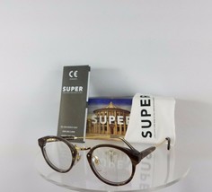 Brand New Authentic Retrosuperfuture SM3 0T Eyeglasses Panama Frame Brown Horn - £72.18 GBP