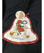 New Vintage American Greetings Holly Hobbie Vintage Quilted Pot Holder KG - $14.85