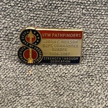 NEW VFW Pathfinders Lapel Pin KG JD Veterans Foreign Wars - $184.53 MXN
