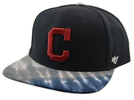'47 Cleveland Indians Team Color Truckin MLB Captain 2Tone Snapback Hat - $26.55