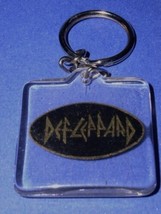 Def Leppard Keychain Key Ring Vintage 1980&#39;s * - £11.78 GBP