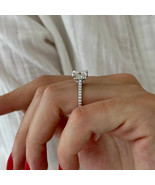 3 Carat Princess Cut F VVS2 Lab Grown Diamond Double Hidden Halo High Se... - €2.808,60 EUR