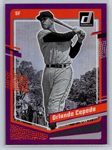 2023 Donruss #233 Orlando Cepeda Holo Purple - £1.58 GBP