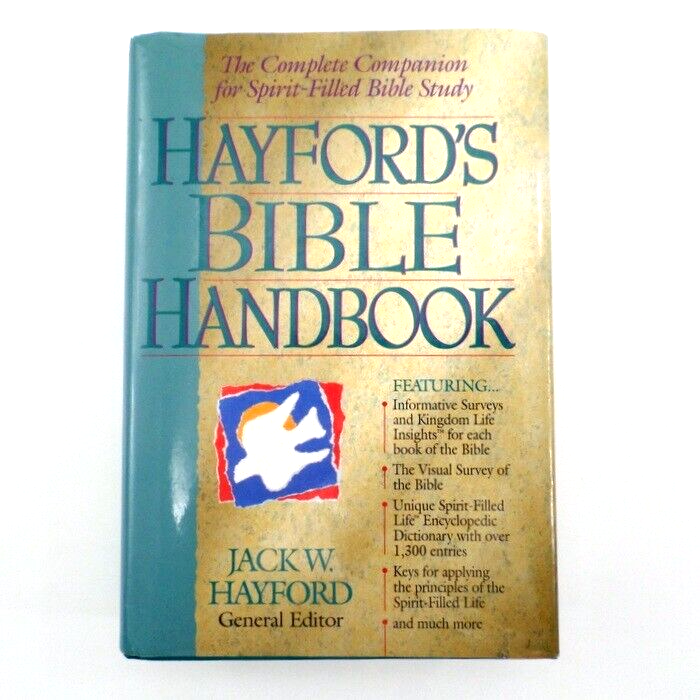 HAYFORD&#39;S Bible Handbook Jack W. Hayford Companion for Bible Study Hardc... - $8.37