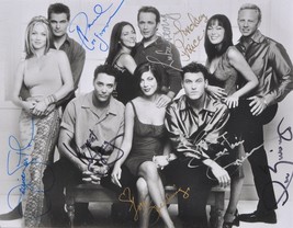 Beverly Hills, 90210 Cast Signed Photo X8 - Jennie Garth, Luke Perry w/COA - £550.75 GBP