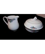 FRUIT BASKET Set Christopher Stuart 3 pieces Creamer Sugar Bowl with Lid... - $47.91 CAD