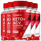 TotalLife Keto ACV Gummies, Official Max Strength Supplement (5 Pack) - £99.32 GBP