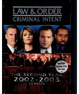 Law &amp; Order: Criminal Intent: The Second Year (DVD) New | Sealed - $50.00