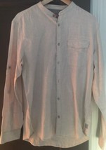 Calvin Klein Jeans Mens M Long Sleeve Shirt 100% Cotton Lightweight - $20.00