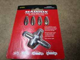 MADDOX 4-Way Valve Stem Core Tool - £6.74 GBP