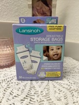 Lansinoh Breastmilk Storage Bags, 50 Count BPA BPS Free - £9.65 GBP