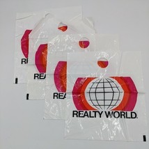 Lot Of (4) Vintage Realty World 10&quot;x12&quot; Bags - $339.03 MXN