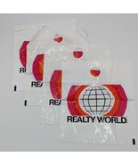 Lot Of (4) Vintage Realty World 10&quot;x12&quot; Bags - $24.42 CAD
