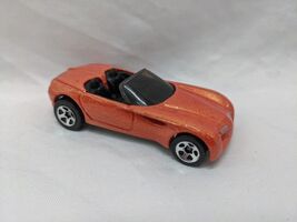 Vintage 1998 Hot Wheels Orange Red Chrysler Corporation Toy Car 2 1/2&quot; - $9.71 CAD