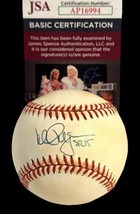 Mark Mc Gwire Autographed Signed Oalb Baseball Jsa Cert Cardinals / A&#39;s - £117.74 GBP