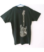 The Duck Co. Seattle, Washington Detailed Guitar Small Men&#39;s Dark Green ... - €15,34 EUR