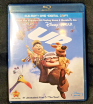 Up 2009 On Blu-ray & DVD 4-Disc Set Digital  Disney Pixar Animated Film   - $8.49
