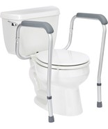 Medline Toilet Safety Rails, Height Adjustable Legs, Easy Installation T... - $61.26 CAD