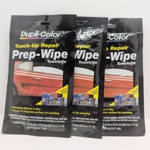 Dupli-Color PW100 Prep Wipe 0.5oz OOB Lot of 3 Wax Grease Remover Auto P... - $185.46 MXN