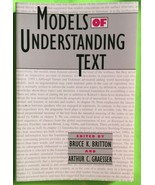 Vtg Models of Understanding Text by Britten/Graesser, LEA (PB 1996) 1stEd - $139.99