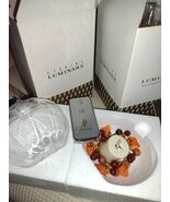  LUMINARA Berry Pumpkin Candles Ornament Real Flame Effect Remote Fall D... - €20,58 EUR