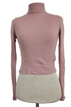 Forever21 Petite Women&#39;s Stretchy Pink Longsleeve Size S - £6.45 GBP