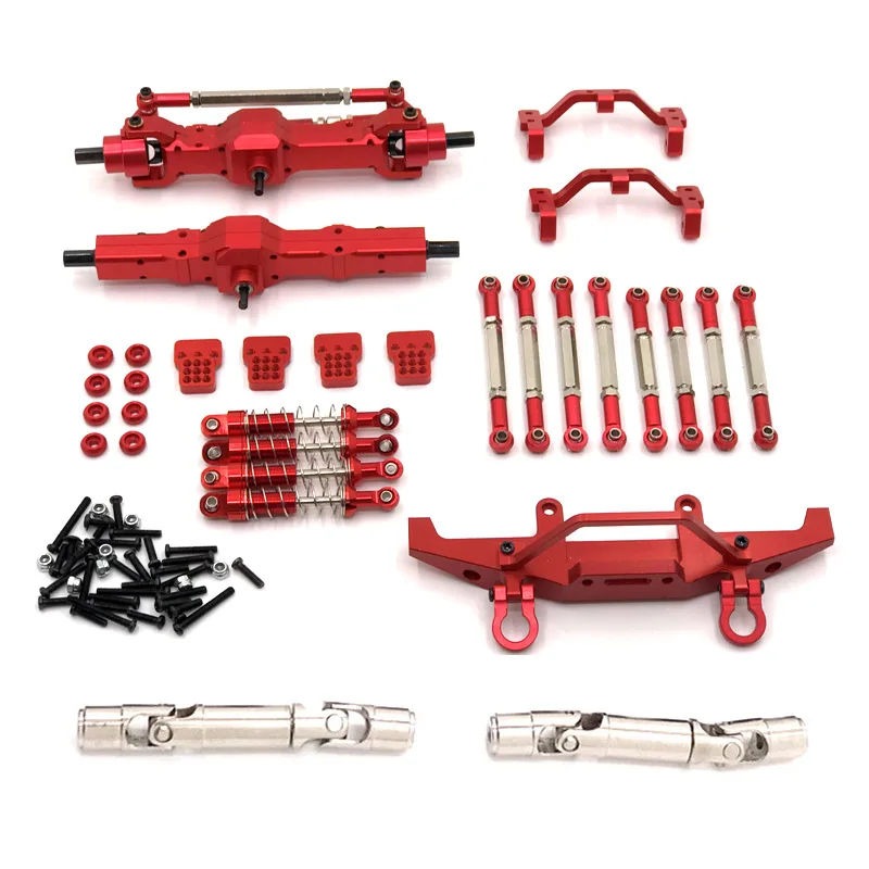 Feiyu FY003-5A WPL Model C14 C24 1/16 RC Car Upgrade Parts, Metal Axle, Front - £72.56 GBP+