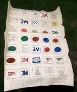 Vintage 3M Company Milestone Commemorative 82&quot;x64&quot; Handstitched Quilt Be... - $7,396.21 CAD