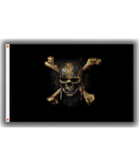 Pirates Skull Flag Jolly Roger Black Flag 90x150cm 3x5ft Decor Best Banner - €12,89 EUR