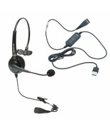 OvisLink Call Center Headset for Computers. USB Quick Disconnect Cord in... - $82.99 CAD