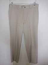 Izod Men&#39;s 100% Polyester Knit Lightweight Dress PANTS-34X29-GENTLY WORN-NICE - £7.44 GBP