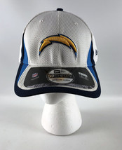 Los Angeles Chargers Baseball Hat New Era 39Thirty Flex White Size Medium/Large - £19.46 GBP