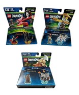 Lego Dimensions Fun Packs Lot Ninjago/Lord of the Rings/Adventure Time -... - $2,700.00 MXN