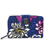 Vera Bradley Turn-lock Wallet in African Violet with Violet Interior - £31.93 GBP