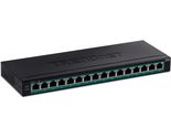 TRENDnet 16-Port Gigabit PoE+ Switch, TPE-TG160H, 123W PoE Power Budget,... - £204.59 GBP