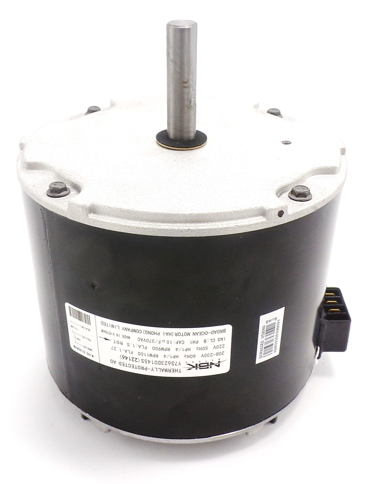 HVAC Condenser Fan Motor 1/4 HP 230V 1100 RPM for Carrier HC39GE209 5KCP... - £186.18 GBP