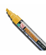 Gold color CHALK Marker PEN Broad 6mm Chisel TiP Wet Wipe ZIG POSTERMAN ... - $382.69 MXN