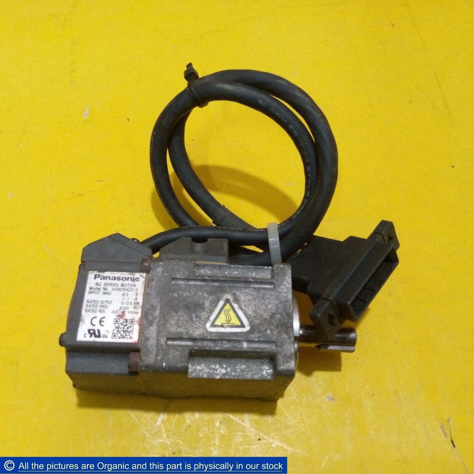 Panasonic MSMD5AZS1S AC Servo Motor 3000 r/min MINAS A5 Family Motor W/ ... - $398.00