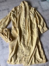 Vintage Men&#39;s Yellow Towncraft Robe Penneys Size Large 44-46 - £51.87 GBP