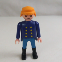 1992 Geobra Playmobile Yankee Union Soldier 2.75" Toy Figure - $10.66