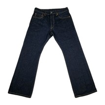 Levis Premium 517 Jeans Mens Size 33x30 Straight Leg Dark Wash Blue Deni... - $910.98 MXN