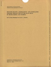 USGS Geologic Map: Part of the Black Hills of South Dakota and Wyoming - £10.21 GBP