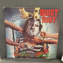 Quiet Riot Signed lp Condition Critical Promo, 4 members, Original, Vint... - $292.15 CAD
