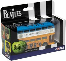 Beatles - HELP! London Double Decker Bus 1:64  Scale Die-Cast Model by Corgi - $35.59