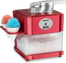 Cuisinart SCM-10P1 Red Snow Cone Maker (Open Box) - €66,39 EUR