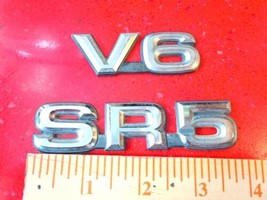 1990-1995 Toyota 4RUNNER SR5 V6 Rear Lift Tail Gate Deck Lid Door Emblems Oem - £13.63 GBP