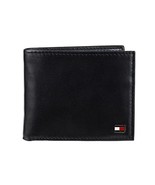 Tommy Hilfiger Men&#39;s Leather Wallet – Slim Bifold with 6 Credit Card Poc... - £46.73 GBP